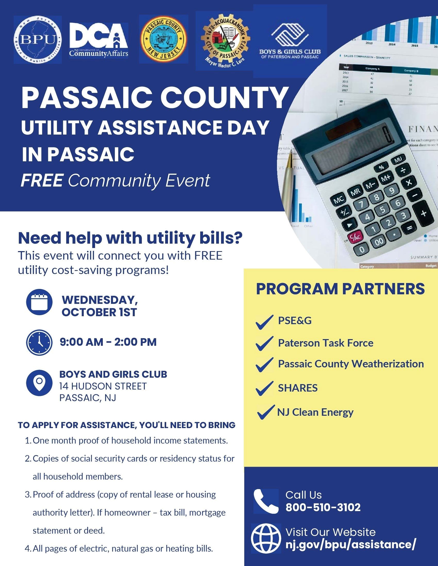 Copy of PASSAIC COUNTY UTILITY ASSISTANCE DAY (FLYER)
