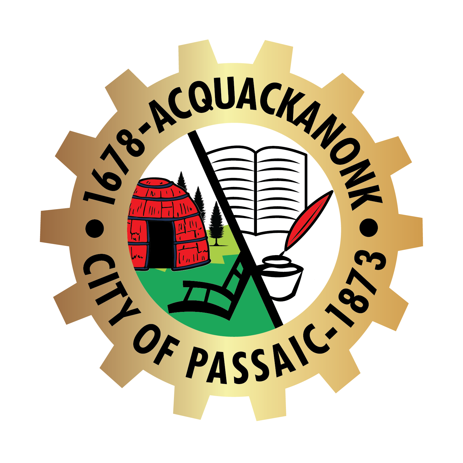 Passaic City Seal - Plain